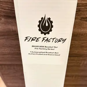 20 Boxes  2025 Fire Factory Baseball Bats  or Collectors Cards