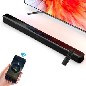 Sound Bar for TV with Powerful Bass,3D Surround & Clear Dialogue–60W Bluetooth 5.0 Soundbar with HDMI ARC for Living Room & Home Theater Remote Control Home Amplifier