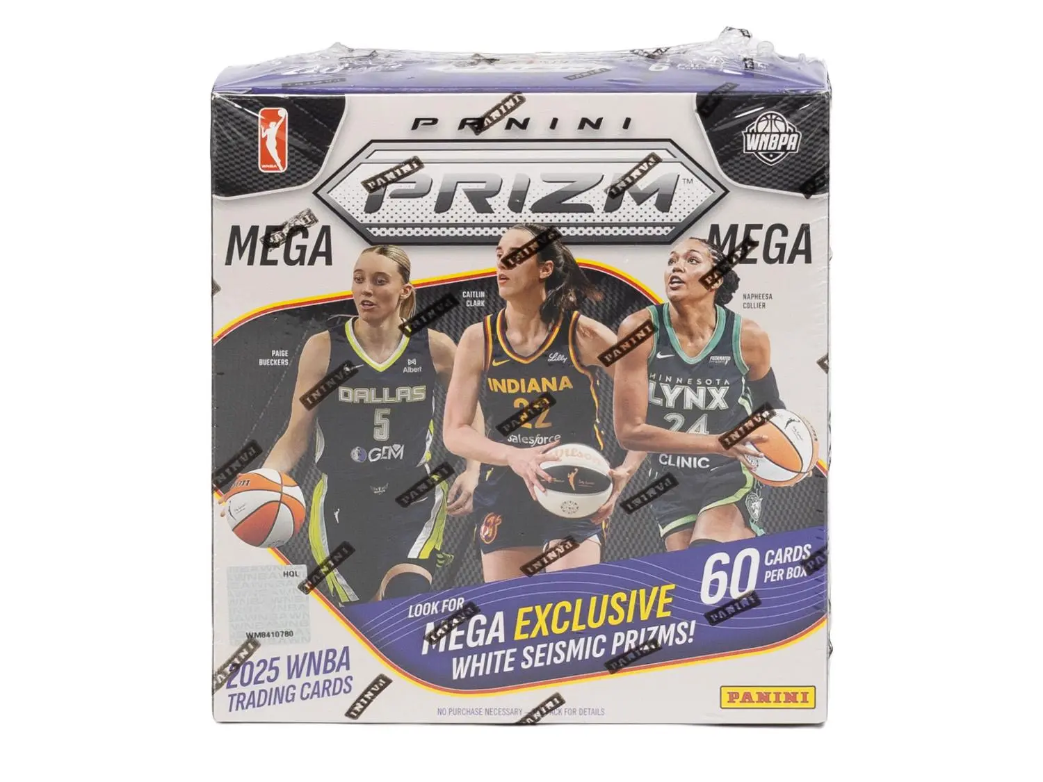 New 2025 Panini WNBA Prizm Basketball Mega Box - Sports Card Packs with 10 Prizm Foil Trading Cards, Collectible Sports Cards, Sports Card Set
