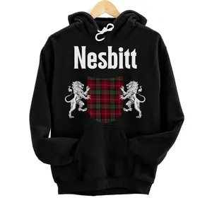 Nesbitt Clan Scottish Name Coat Of Arms Tartan Hoodie, Sweatshirt, T-Shirt