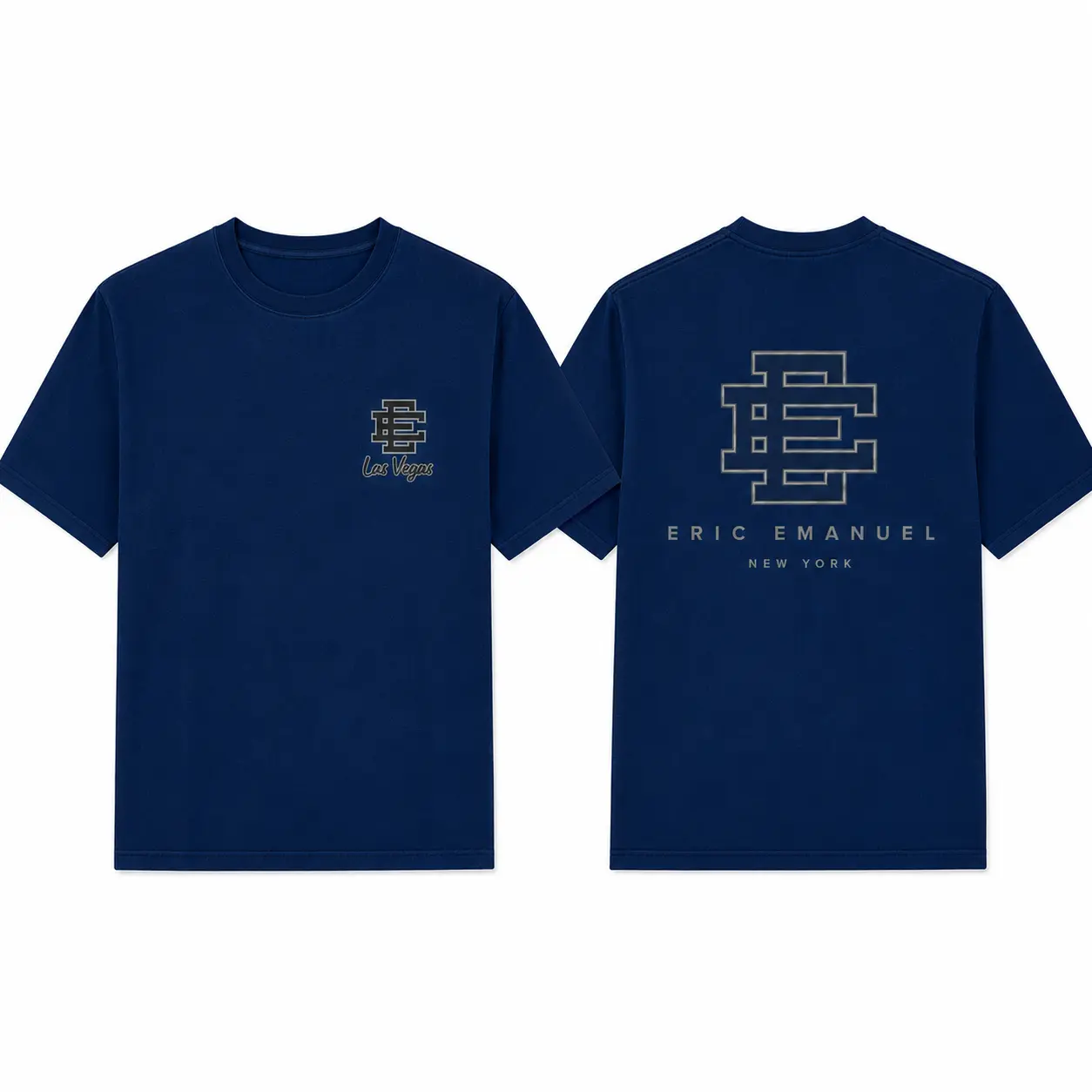 Erik Em4nuel Las Vegas Graphic Tee, EE Monogram Streetwear Shirt, Minimal Logo T Shirt, New York Style, Unisex Top,EE