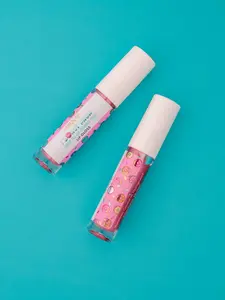 I DONUT Know What I'll Do Without You Lip Gloss Lipstick Makeup Strawberry Shortcake Flavor 5ml Glossy High-Shine Cosmetic