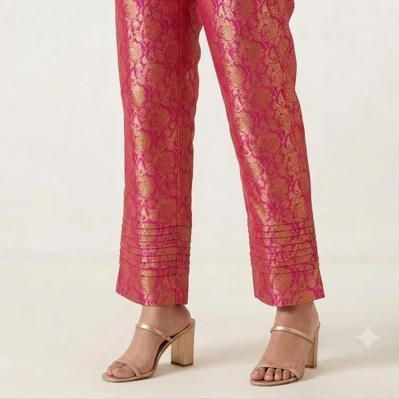 Pakistani Jawamar Stylish Trouser Pent To Match with Your Agha Noor Shirts and Kurties Formal Wedding Woman Wear