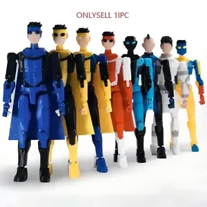 3D Printed Action Doll Unbreakable 3.0 Superhero Anime Multi-Jointed Transforming Figure Model Decoration Kids Gift