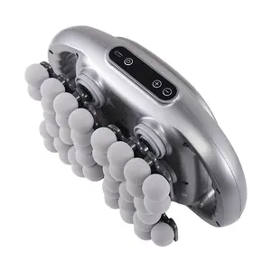 Quiet 42/12-Head Deep Tissue Massage Gun with Red Light Therapy, Multiple Modes for Muscle Pain Relief on Back Shoulders Legs & Foot, Adjustable for Daily Home Use, Perfect Gift for Friends & Family