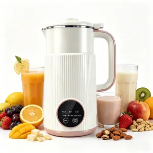 Multifunctional Juicer Blender - High Speed Stainless Steel Household Juicer Machine, Automatic Nut Milk Oat Soybean Maker with Timer & Keep-Warm, White Home Kitchen Appliance, Valentine’s Day Gift, High Speed Blender, Household Blender fathersdaygiftidea