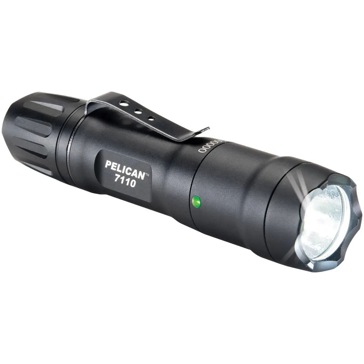 Pelican 7110 Tactical LED Flashlight, 445 Lumens, Black, AA or CR123 Battery Power