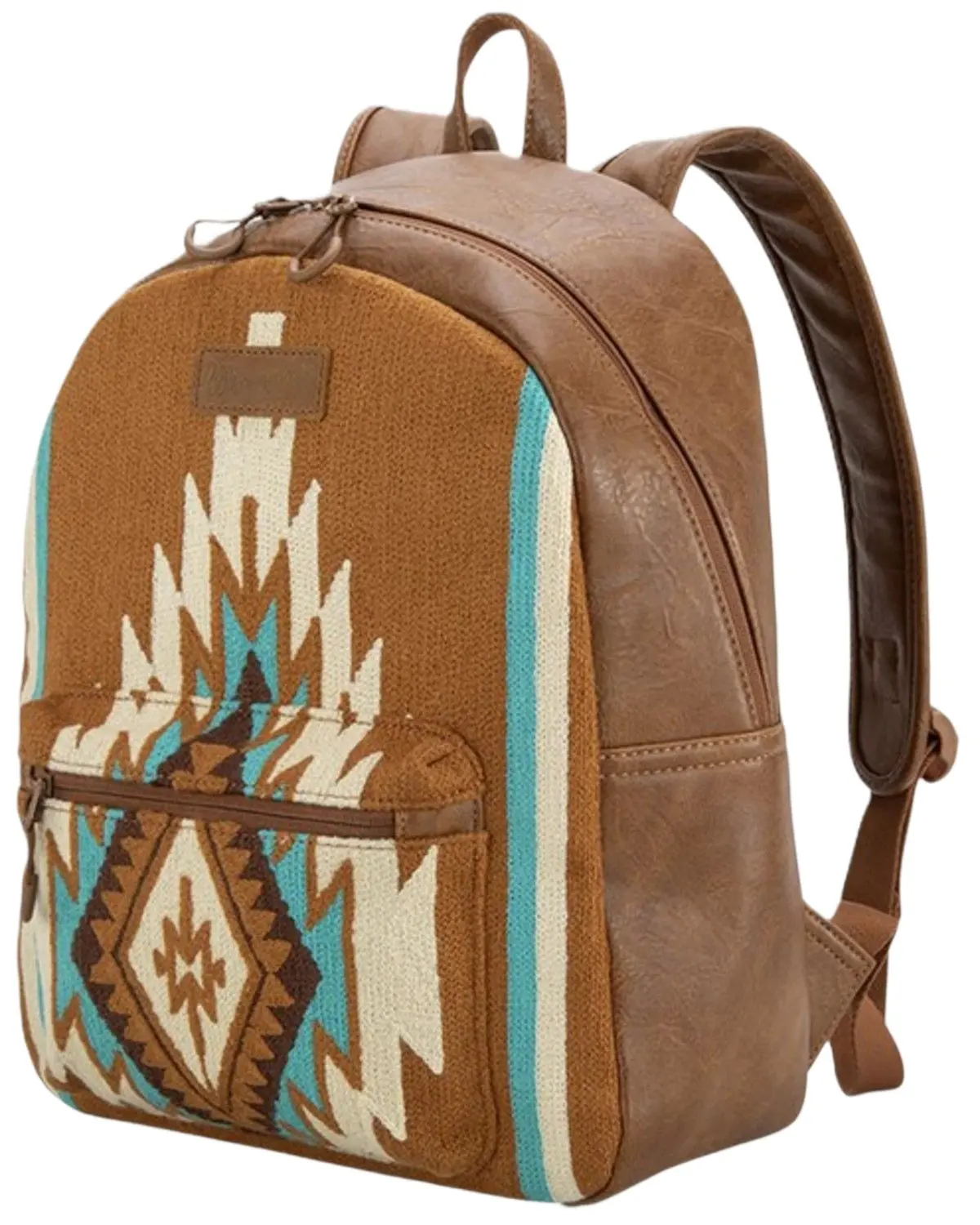 Wrangler Unisex Southwestern Knitted Backpack - Wg174-9115 Br
