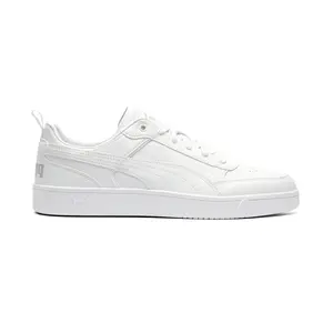 PUMA Mens Dribble Lace Up Sneakers Shoes Casual - White PUMA Mens Dribble Lace Up Sneakers Shoes Casual - White