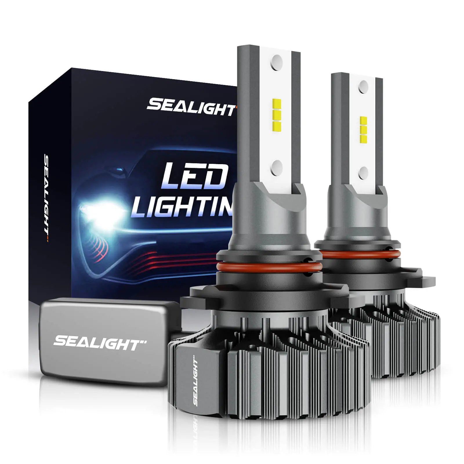 2017 Chevrolet Cruze 9005/HB3 15W 6000K White IP67 LED Headlight Bulb 2PCS SEALIGHT S1