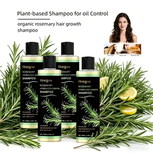 Premium Organic Rosemary Growth Shampoo (100ml) - Alcohol-Free Liquid Cleanser Haircare Single Item for Adults, Oil Control, Anti-Dandruff, Nourishing, Moisturizing Soft, Smooth, Manageable Locks