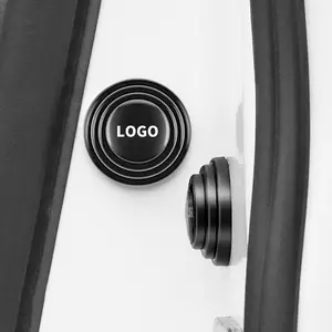 4/8/12pcs Car Door Shock-Absorbing Washer Anti-Collision Buffer Muffler Silicone Pad Sound Insulation Universal Car Exterior For BMW M Mercedes Benz AMG Audi Porsche Jeep Lexus Land Rover Jaguar Honda Peugeot Volkswagen Toyota ect