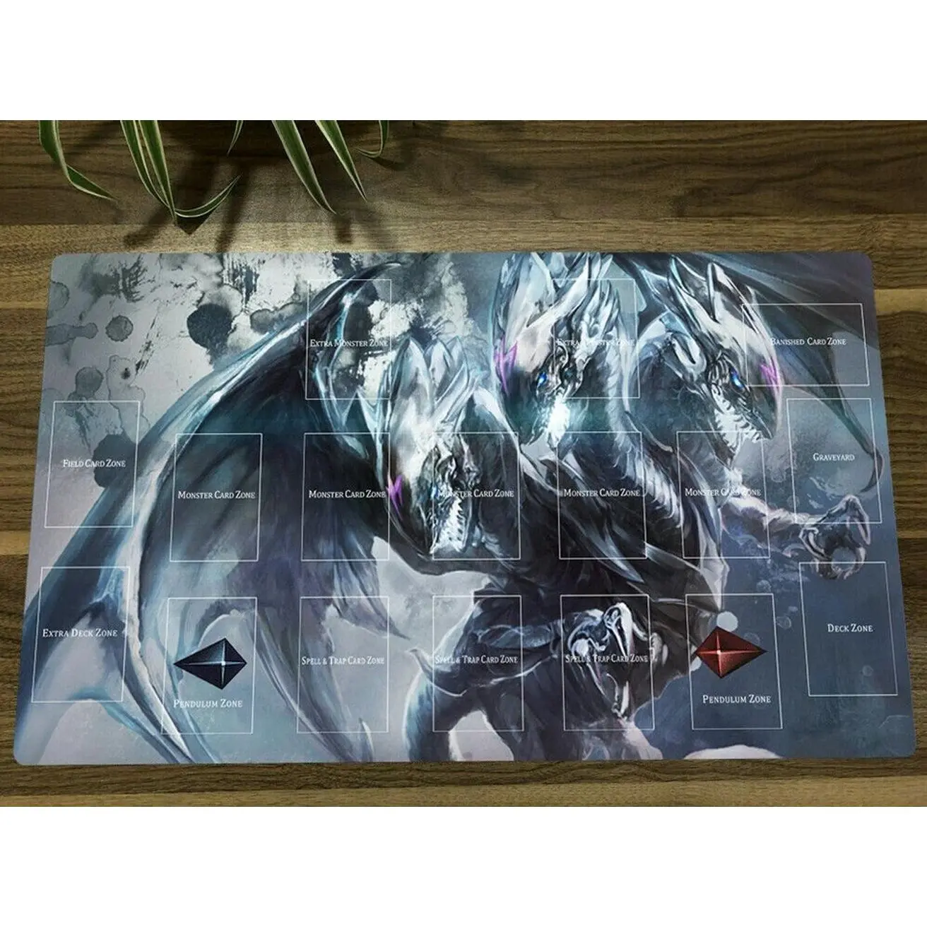 NEW YGO Duel Monsters CCG TCG Mat Blue-eyes Ultimate Dragon Playmat