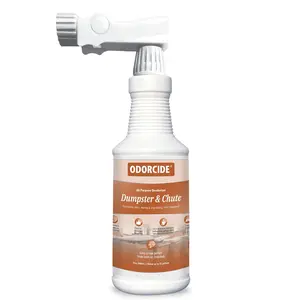 Odorcide Dumpster & Chute Odor Eliminator for Strong Odor – Dumpster, Loading Dock, & Trash Can Deodorizer – Safe, Non-Enzymatic Trash Can Odor