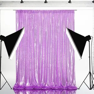 Lavender Sequin Backdrop Curtain, 1Pcs-4ftx8ft Glitter Backdrop Curtain for Parties, Christmas, Wedding, Party Decoration
