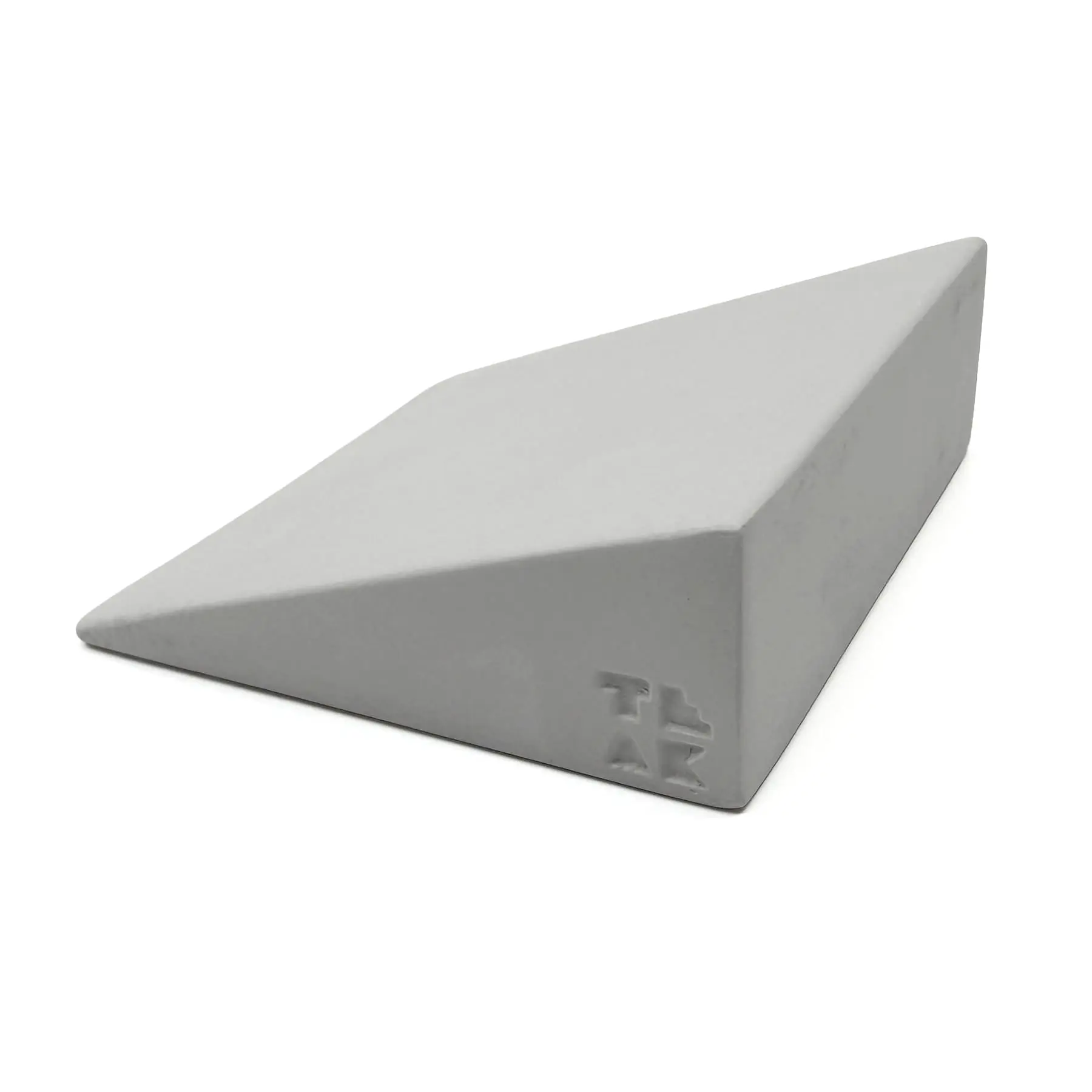 Monument Series Concrete Lowboy 1.0 Kicker Ramp, Small - 3" Long, 1" Tall - "Sterling Gray" Colorway