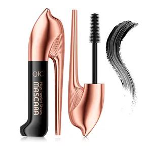 QlC Waterproof Black Volume Length Mascara Long-lasting Mascara for Thick Curl LashesSmudge-proof No Clumping