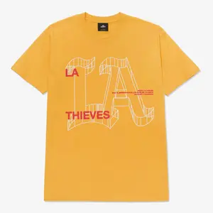 Wire Frame T-Shirt - Yellow