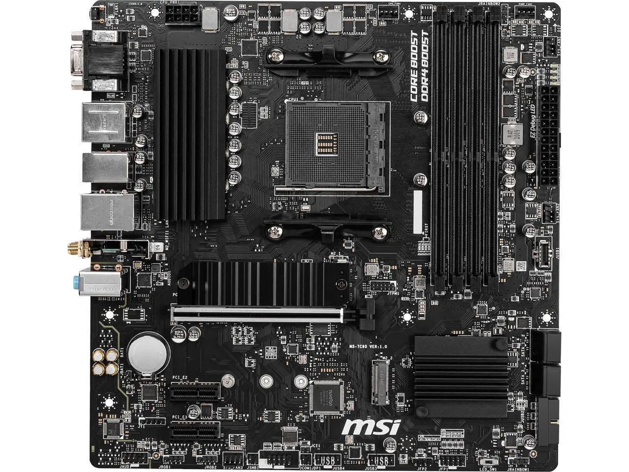MSI PRO B550M PRO-VDH WIFI AM4 AMD B550 USB 3.0 Micro ATX AMD Motherboard MSI PRO B550M PRO-VDH WIFI AM4 AMD B550 USB 3.0 Micro ATX AMD Motherboard