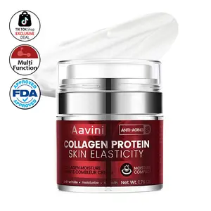 Aavini Collagen, Retinol & Hyaluronic Acid Cream, Instant Face Lift Cream, Anti-Aging,Anti-Wrinkle, Wrinkle-Fighting Face Moisturizer for Face, Neck & Décolleté, Gentle Daily Moisturizer Face Exfoliator Cream,Hydrating Face Moisturizer,Sensitive Skin