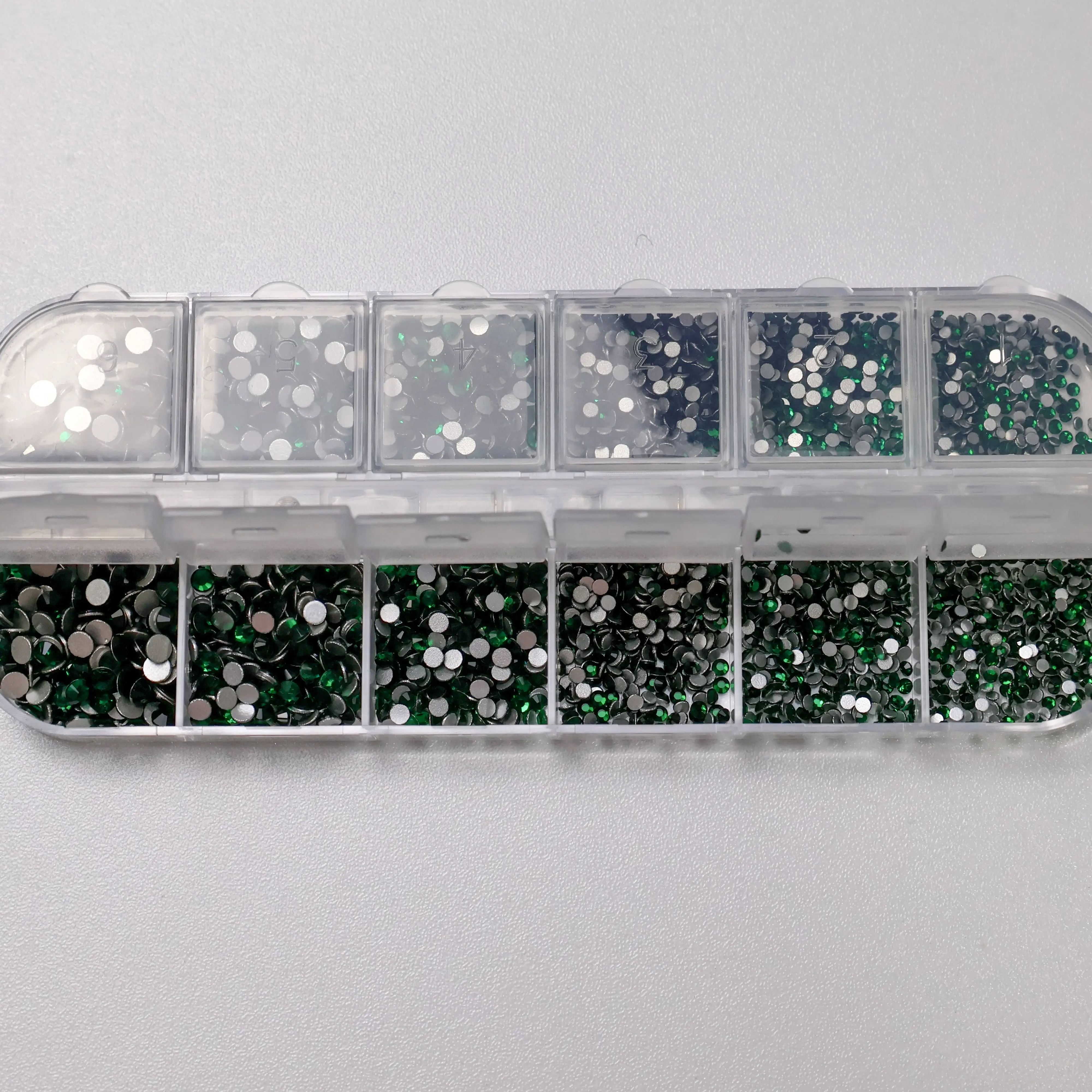 Emerald Green Rhinestones