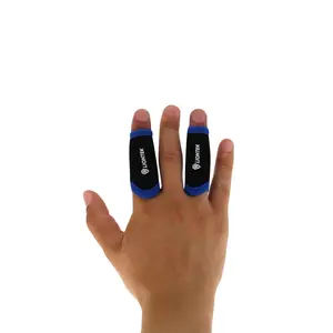 LIONTEK Single Finger Sleeve Pair - Sports Compression Finger Sleeve for BJJ, MMA, Basketball, Weight Lifting, and More