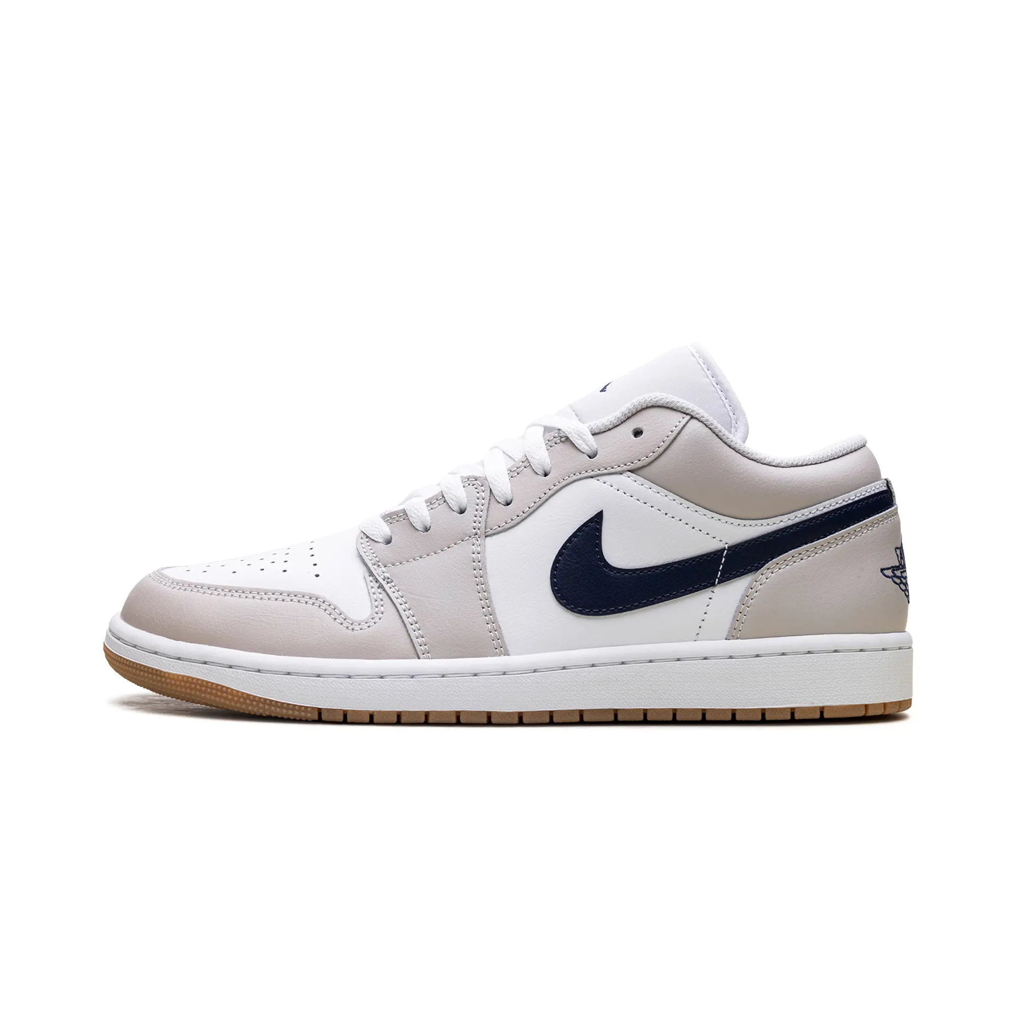 Jordan 1 Low "Midnight Navy Neutral Grey" 553558 146