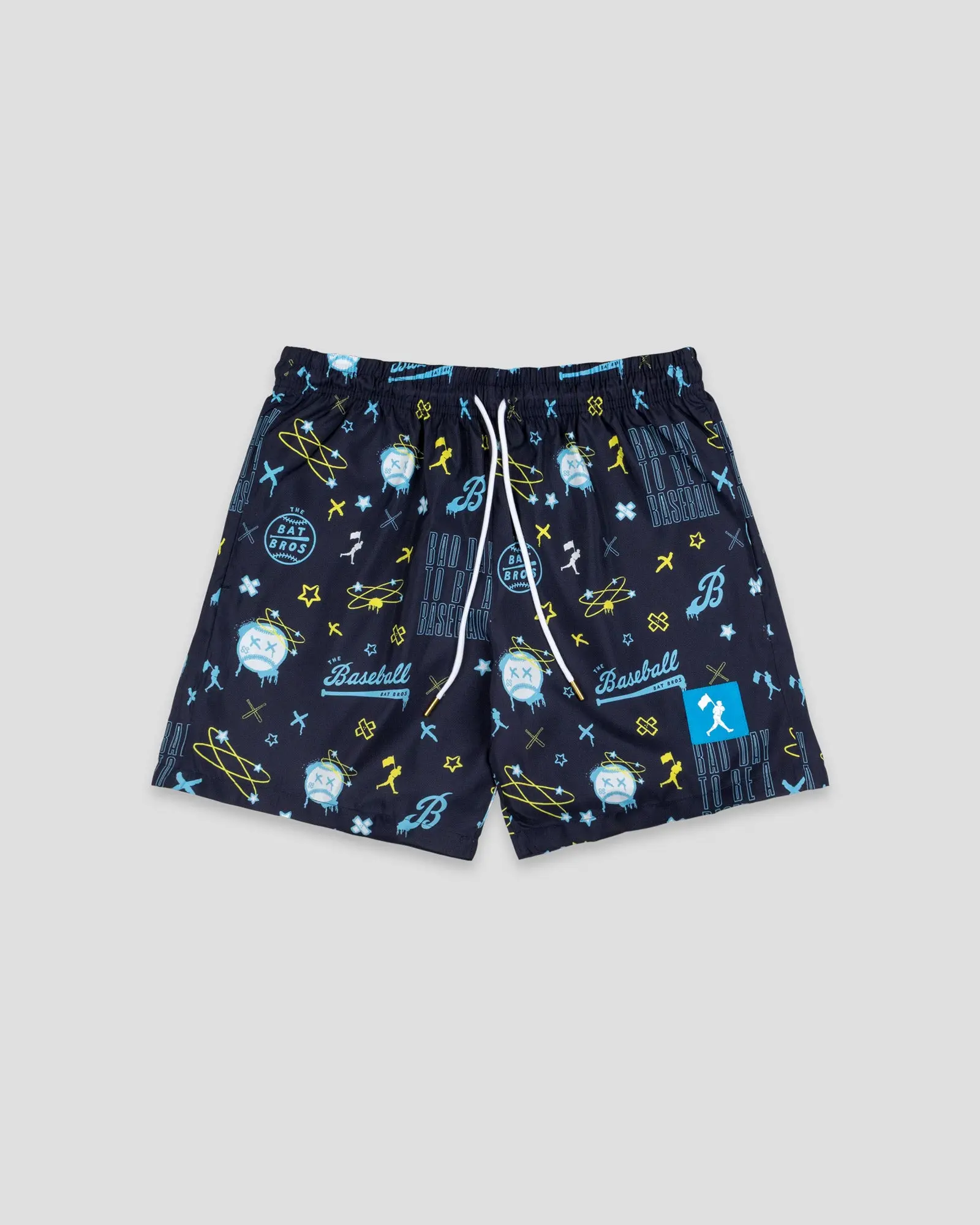 Bat Bros Bad Day Youth Swim Trunks