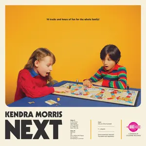 Kendra Morris - Next - Blue  [VINYL RECORD - LP] Blue, Colored Vinyl, Yellow
