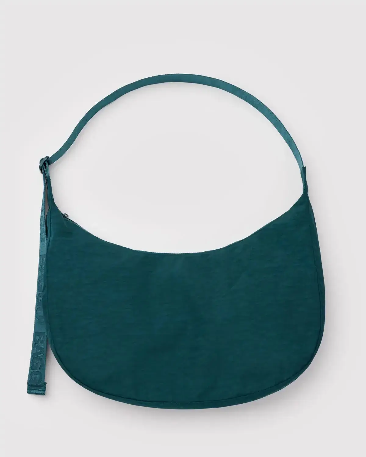 Large Nylon Crescent Bag in Deep Sea