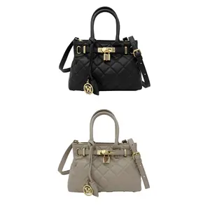 Badgley Mischka Mini Quilted Tote