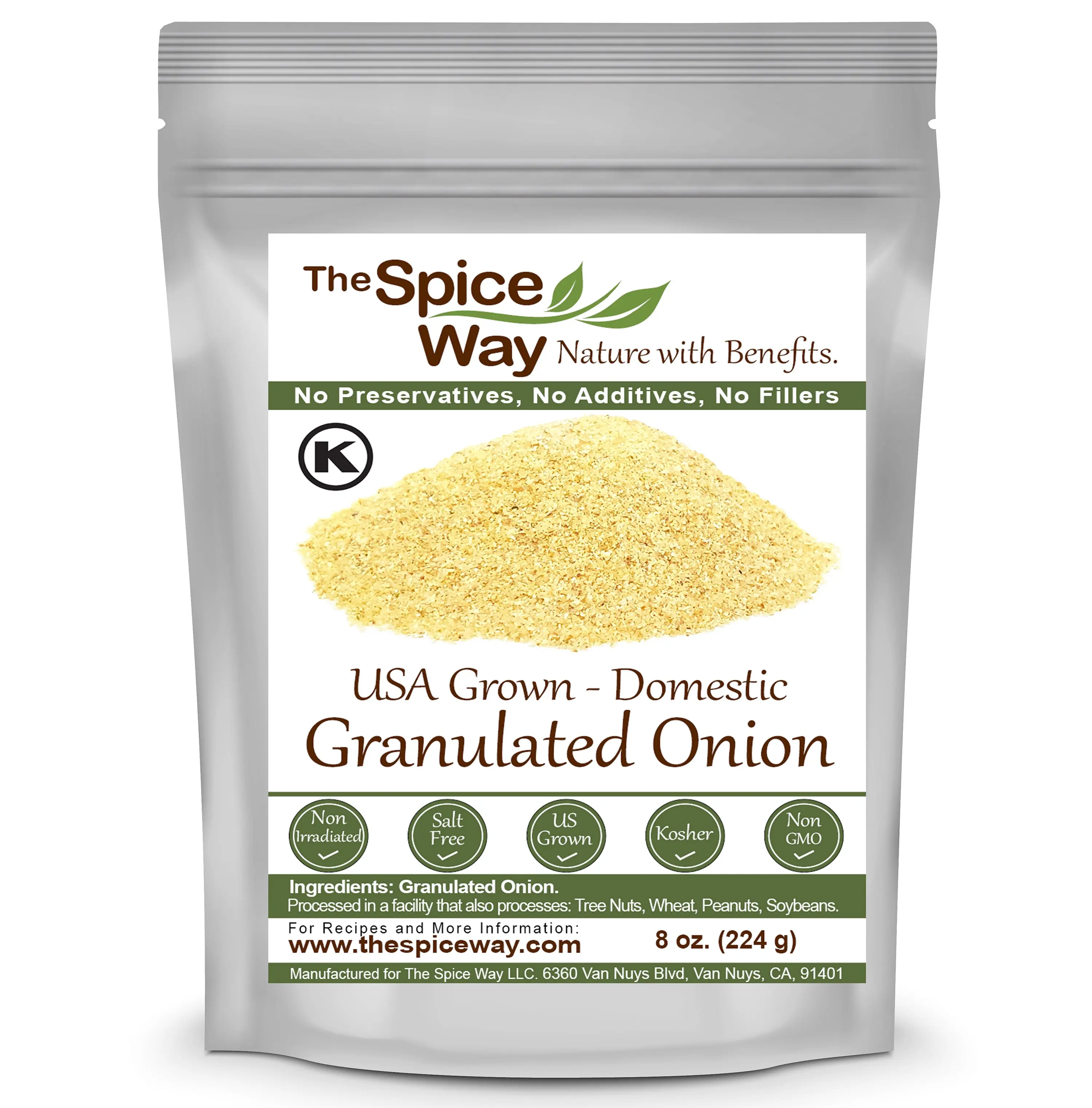 The Spice Way Granulated Onion  Non-GMO