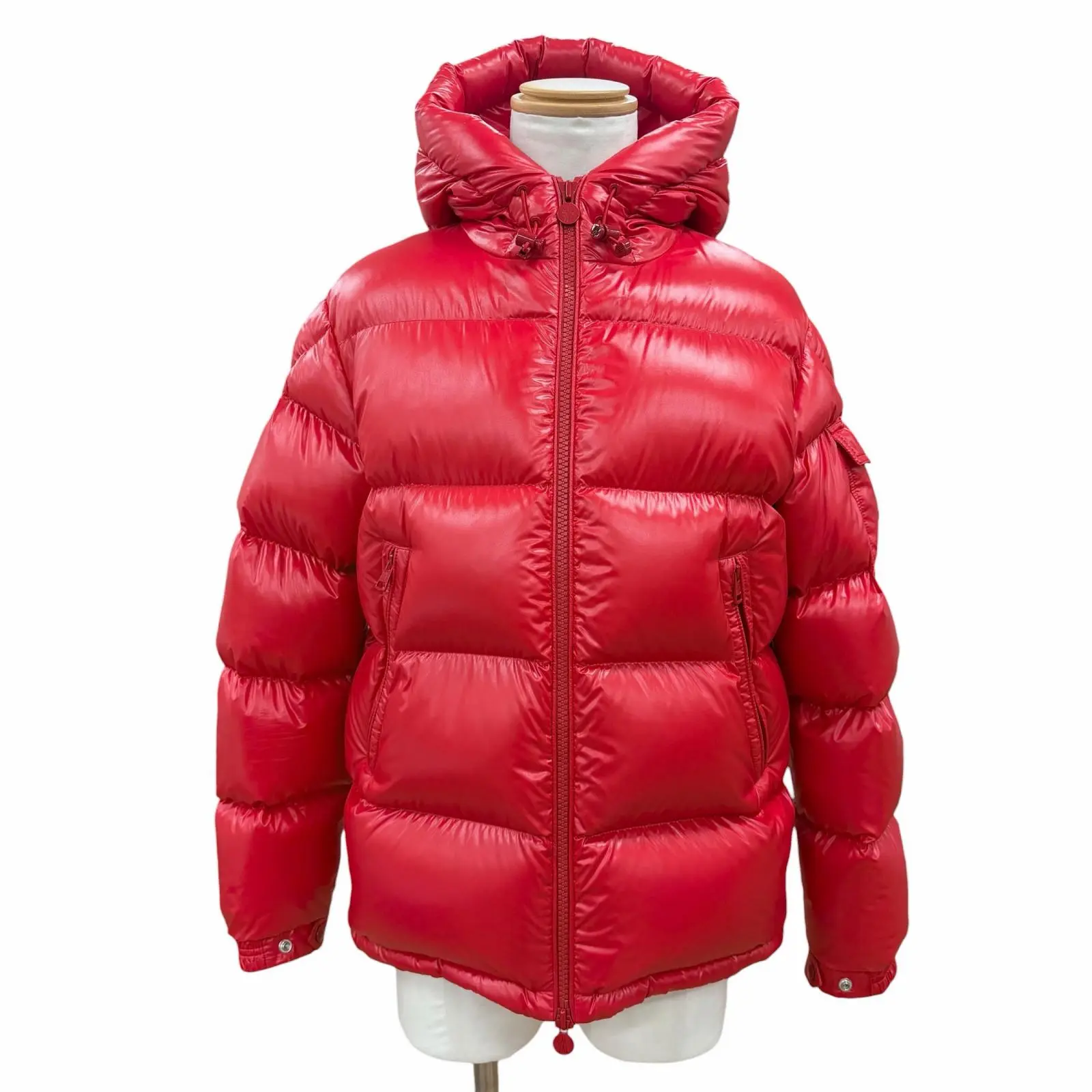 Pre-owned MONCLER Nylon Small Leather Goods Ecrins Down Jacket