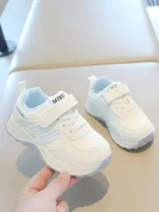 Unisex Magic Tape Anti-Slip Soft Sole Casual Shoes, Quick-On System, Adjustable Fit, Comfortable Toe Protection, Durable Design