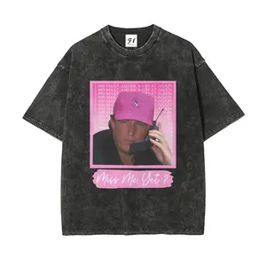Unisex  Vintage ”1-800-missmeyet TRUMP“  Washed T-Shirt