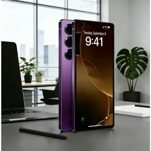 S25 Ultra Unlocked 5G Smartphone, 12GB+512GB, 6800mAh Battery, Fast Charging Capability, Android 14 System, 108MP+48MP Camera, Face & Fingerprint Unlock | Dual SIM | Autofocus | Built-in Pen | Card Port