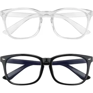 Blue Light Blocking Glasses, 2 Pack Blue Light Glasses Men, Blue Light Glasses Women Eyeglasses Bluelight Eyestrain`