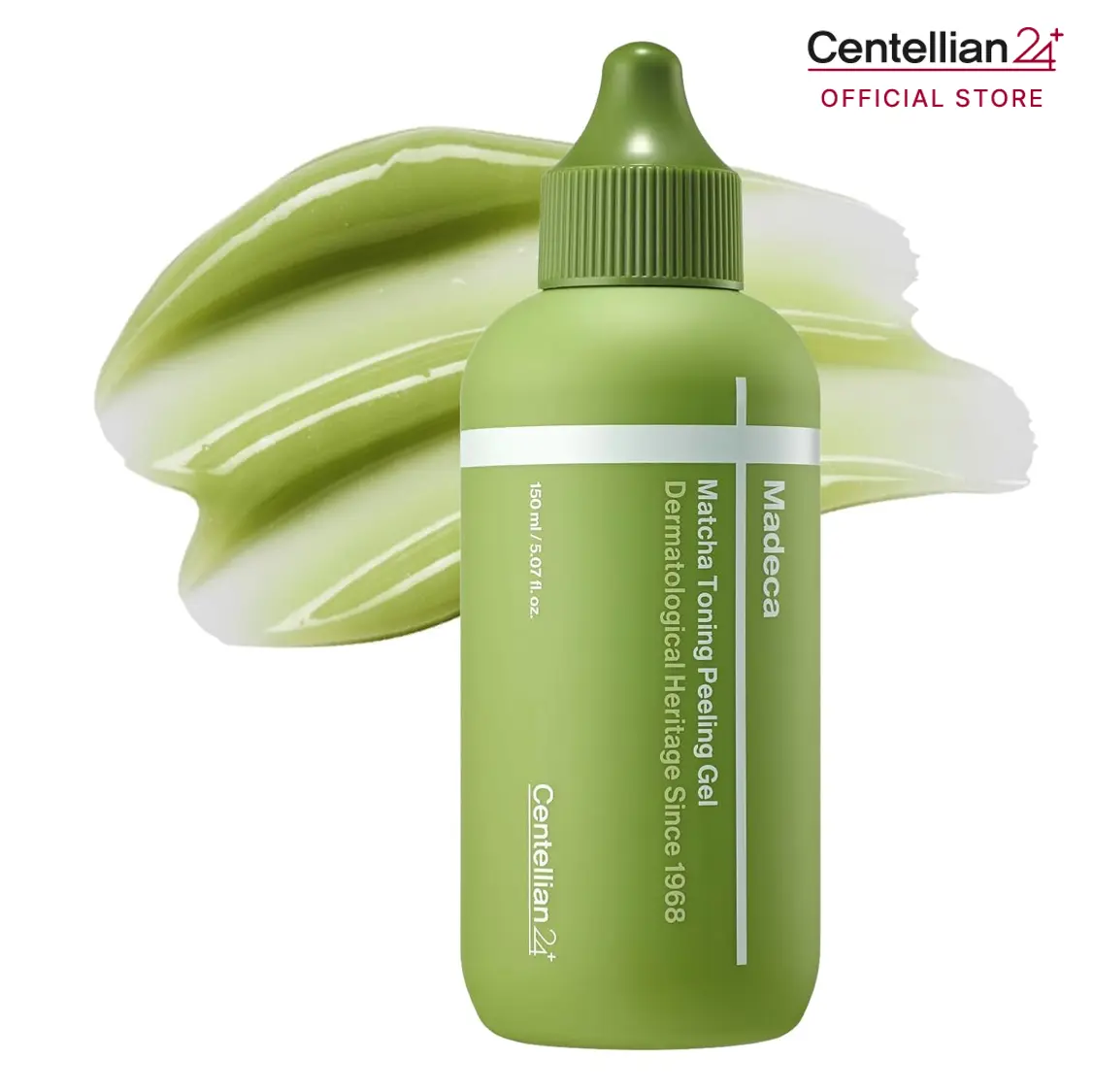 Centellian24 Madeca Matcha Toning Peeling Gel, a Soothing Korean Facial Exfoliator for Barrier Repair and Even Skin Texture, 150ml, Exfoliating Dead Skin, Smooth Facial Peeling