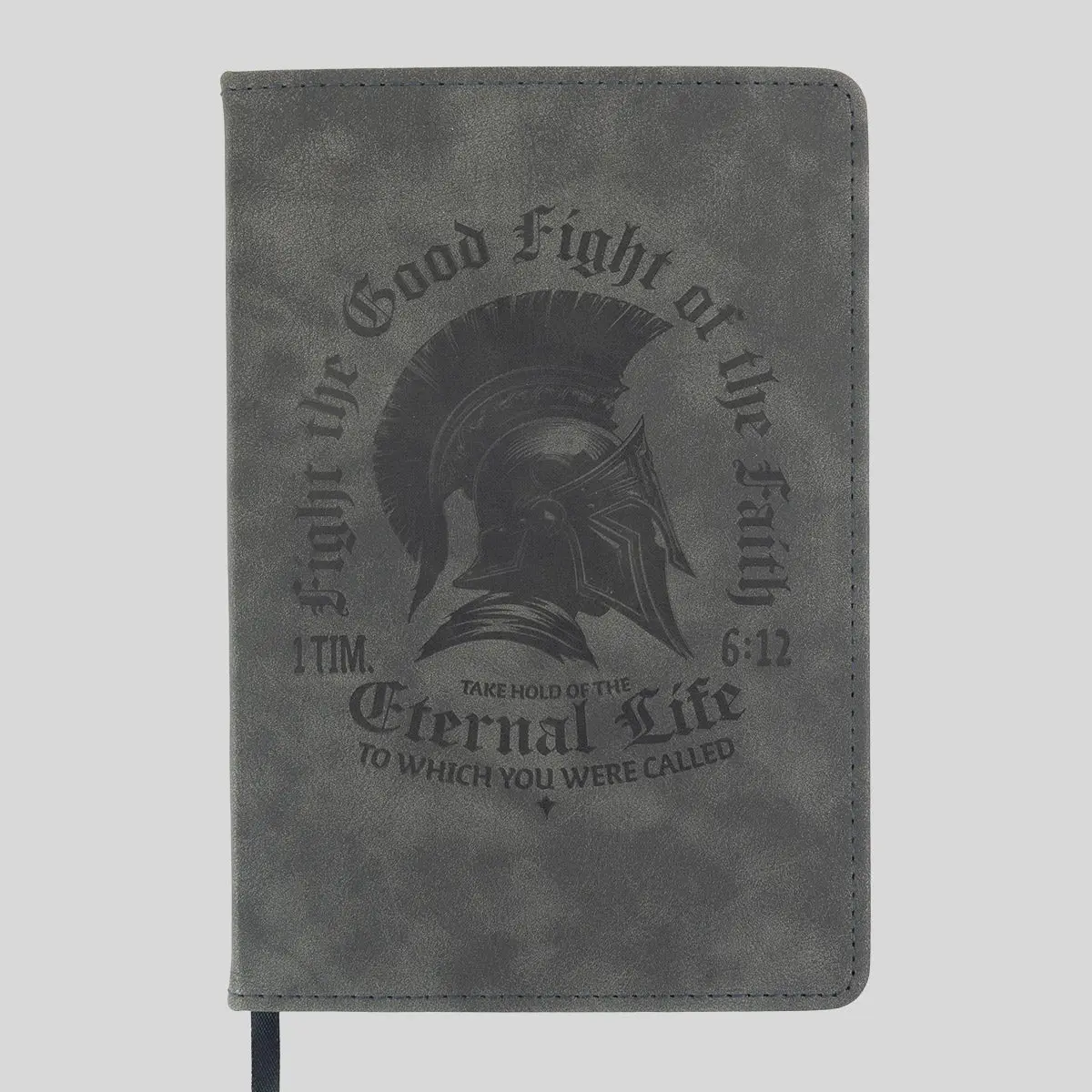 Kerusso Men's Faux Leather Journal - Bible Quotes, Journaling Aid, Lined Pages, Scripture Refs, Themed Journal for Purposeful Writing