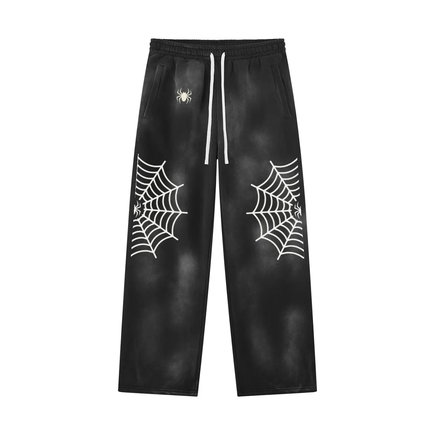 Unisex Sunfade Wide Leg Fleece Sweatpants