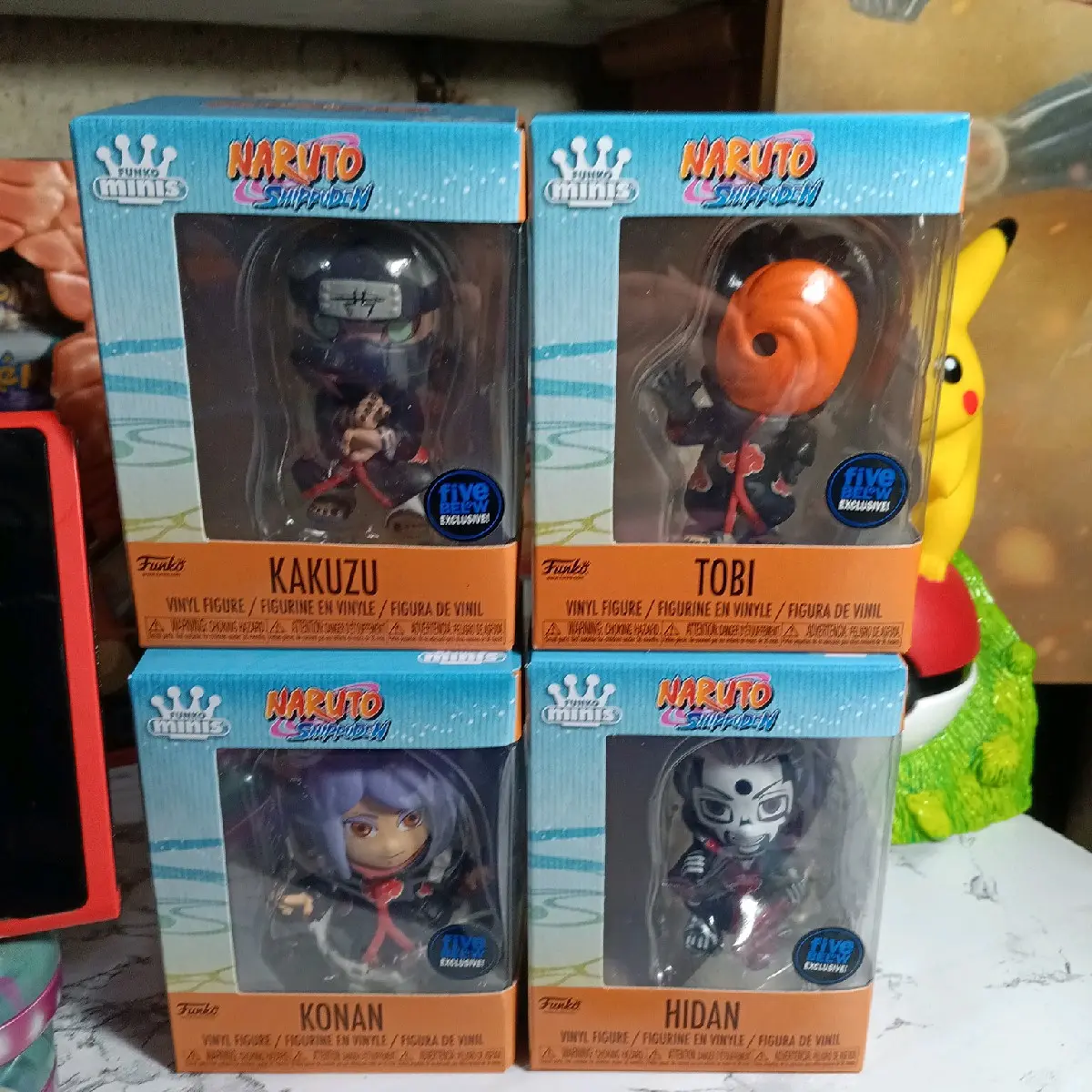 Akatsuki Naruto Shippuden funko pop mini