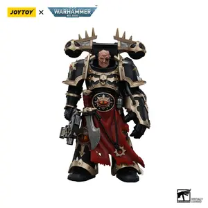JOYTOY Warhammer 40000  1/18  Action Figure Chaos Space Marines Black Legion Chosen with Bolt Pistol and Power Fist JT00966
