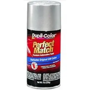 Krylon BGM0530 8 oz General Motors Exact-Match Automotive Paint, Light Tarnished Silver Metallic