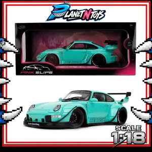 Pink Slips Wave 5 Porsche RWB Kei Kishi 1:18 Scale Die-Cast Metal Vehicle