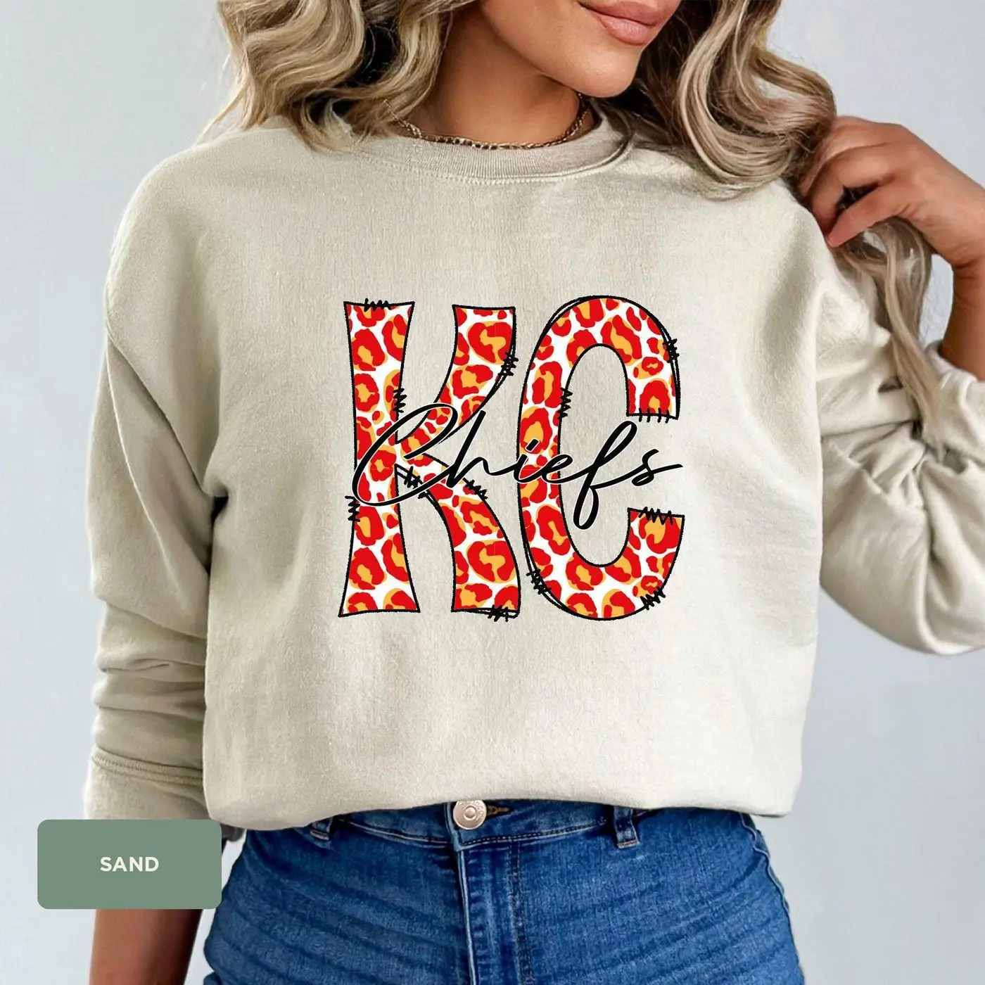 Chiefs Sweatshirt,Vintage Chief fan gift Football Crewneck Sweatshirt,Sunday Football,Football Sweatshirt,Chiefs Shirt,Gift For Football Fan