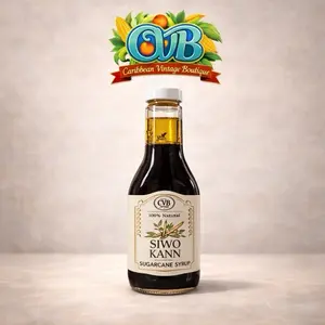 Siwo Kann Sugarcane Syrup - 100% Natural Caribbean Vintage Boutique Product