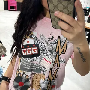 Mama collage T-shirt