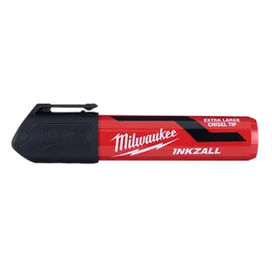 Milwaukee 48-22-3260 INKZALL Extra Large Chisel Tip Black Marker