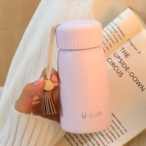 Ultra Mini Insulated Vacuum Bottle, 8.5oz/250ML, Perfect for Car, Office, Outdoor, Daily Use, Short Trips, Compact and Portable, Drinkware