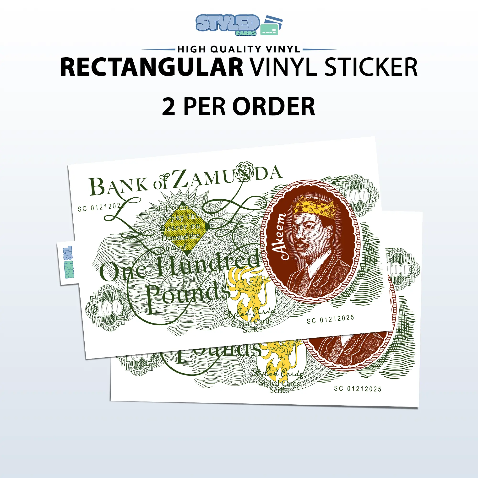 funny welcome to America rectangle vinyl stickers/skins with high quality vinyl Decoration Durable
